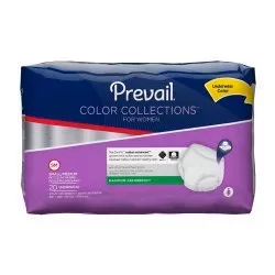 Prevail Color Collections for Women Maximum Absorbent Underwear -Female