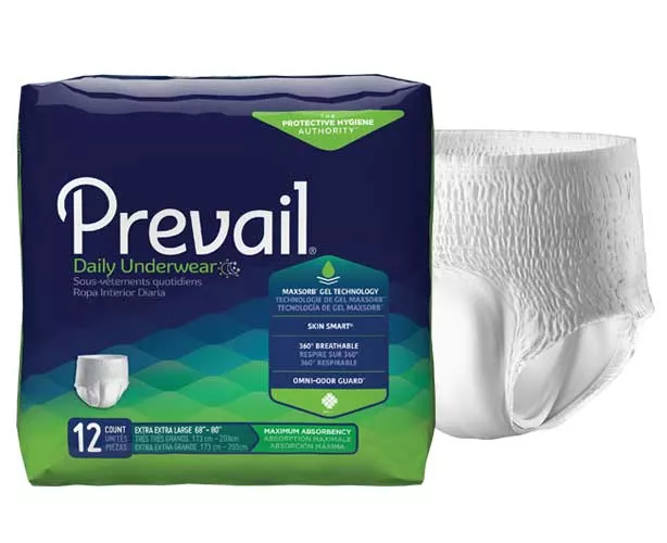 Prevail Daily Underwear - Extra Absorbency