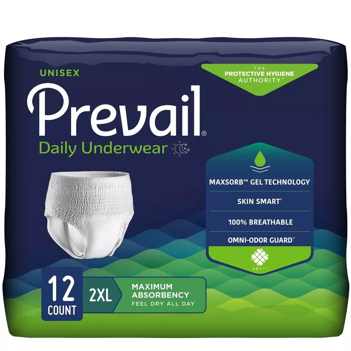 Prevail Daily Underwear Maximum Absorbent Underwear