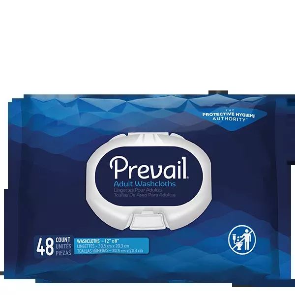 Prevail Enhanced Lotion Washcloths