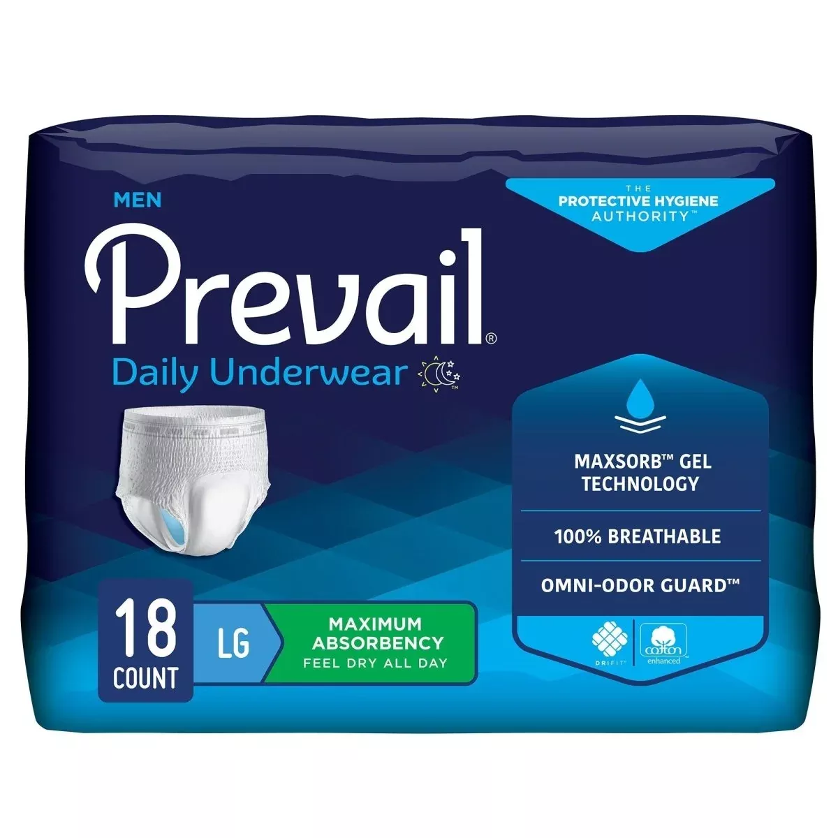 Prevail Men's Daily Underwear