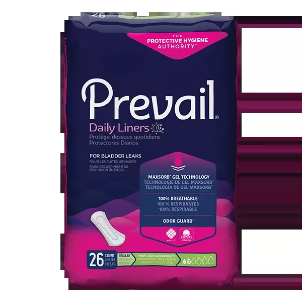 Prevail Very Light Absorbency Pantiliners