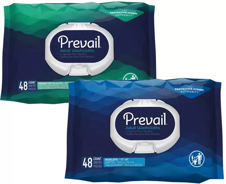 Prevail Washcloths - Adult Sized