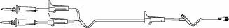 Primary IV Administration Set BBraun Gravity 1 Port 15 Drops / mL Drip Rate Without Filter 87 Inch Tubing Solution