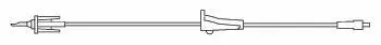 Primary IV Administration Set BBraun Gravity Without Ports 15 Drops / mL Drip Rate Without Filter 79 Inch Tubing Solution