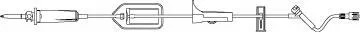 Primary IV Administration Set FilterFlow Gravity 1 Port 15 Drops / mL Drip Rate 0.2 Micron Filter 91 Inch Tubing Solution