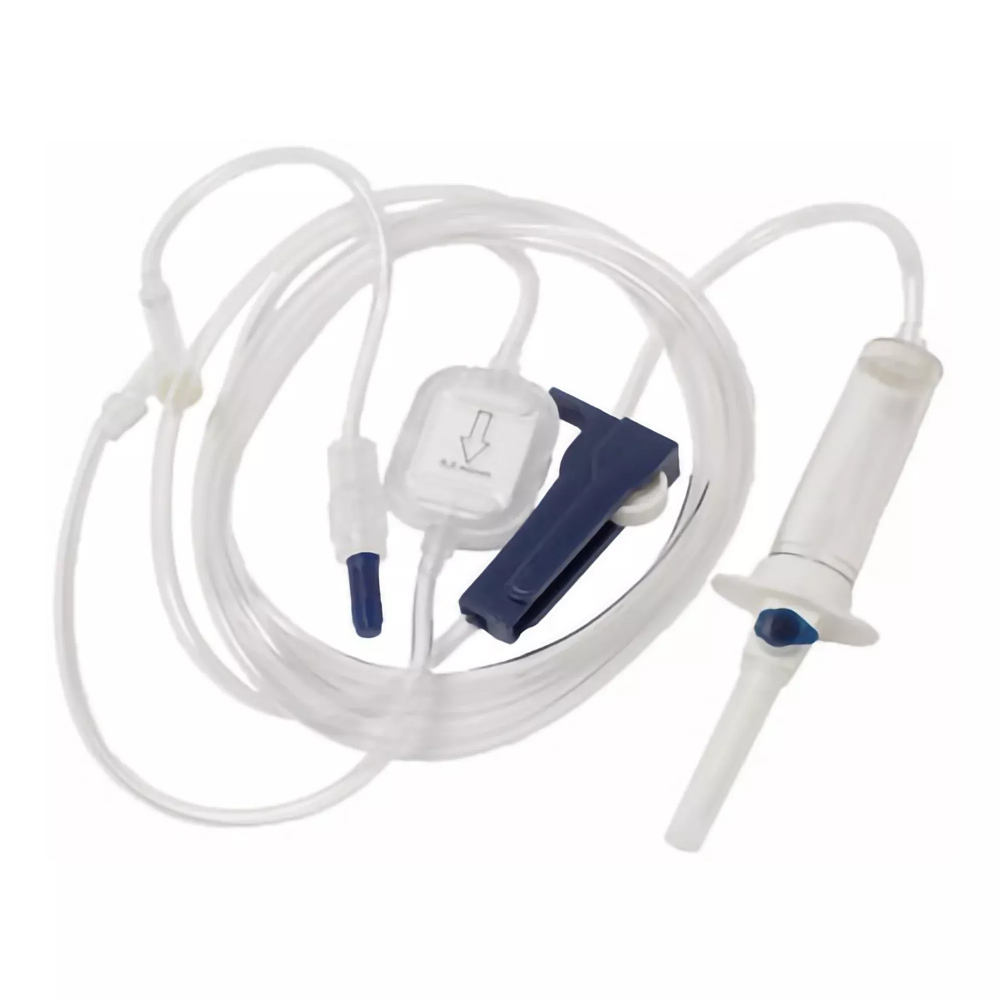 Primary IV Administration Set TrueCare™ Gravity 1 Port 20 Drops / mL Drip Rate 15 Micron Filter 92 Inch Tubing Solution Without Flow Regulator