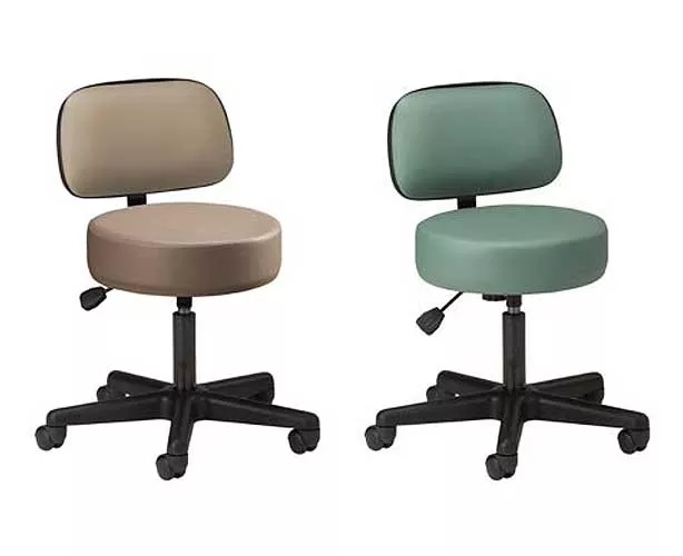 Pro Advantage Pneumatic Stool with Backrest