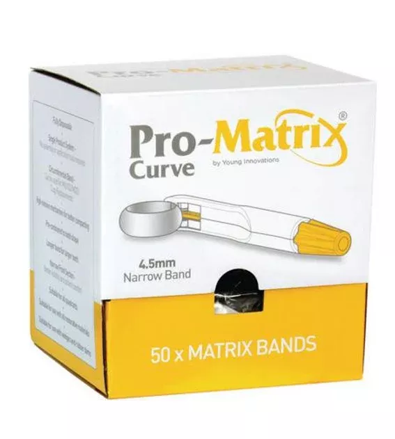 Pro-Matrix Band - Curved Narrow 4.5 mm 50/Pk