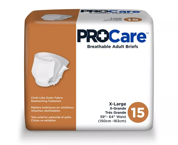 ProCare Breathable Adult Briefs