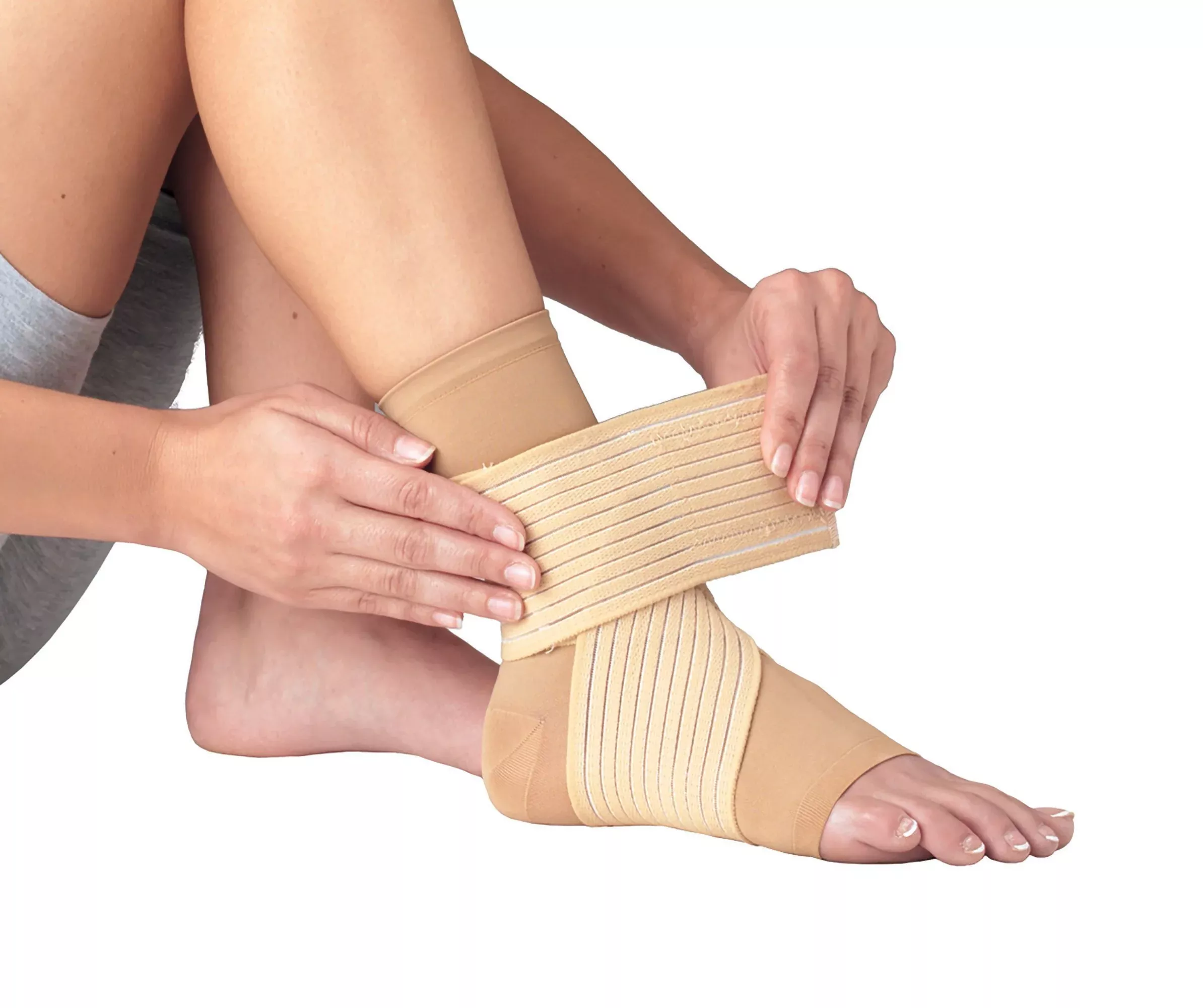 ProCare Double Strap Ankle Wrap, 2X-Large - 12½ to 14 Inch Ankle Circumference, 1/EA