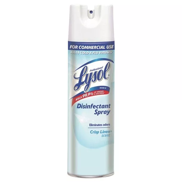 Professional Lysol Surface Disinfectant Alcohol Based Aerosol Spray Liquid 19 oz