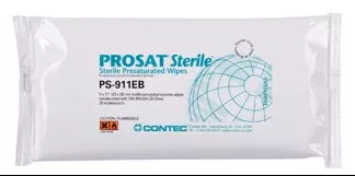 PROSAT Sterile PreSaturated Cleanroom Wipe