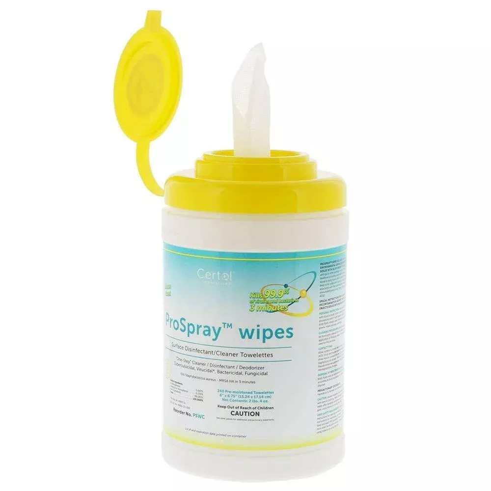 ProSpray Surface Disinfectant Wipes