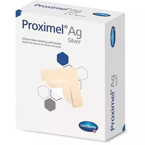 Proximel Ag 15300000 Wound Dressing w/Silver, Box of 5