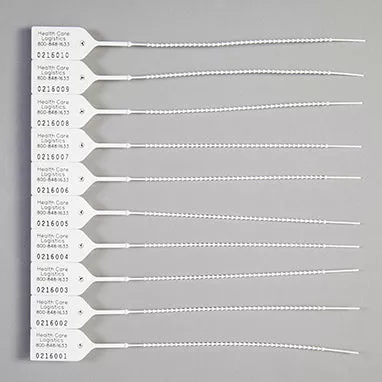 Pull-Tight Seals, Consecutively Numbered, White, Case H-7814-31-12078