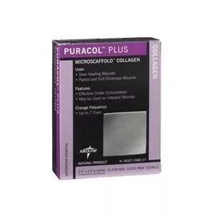 Puracol Plus Collagen Dressing 2" x 2-2/7"