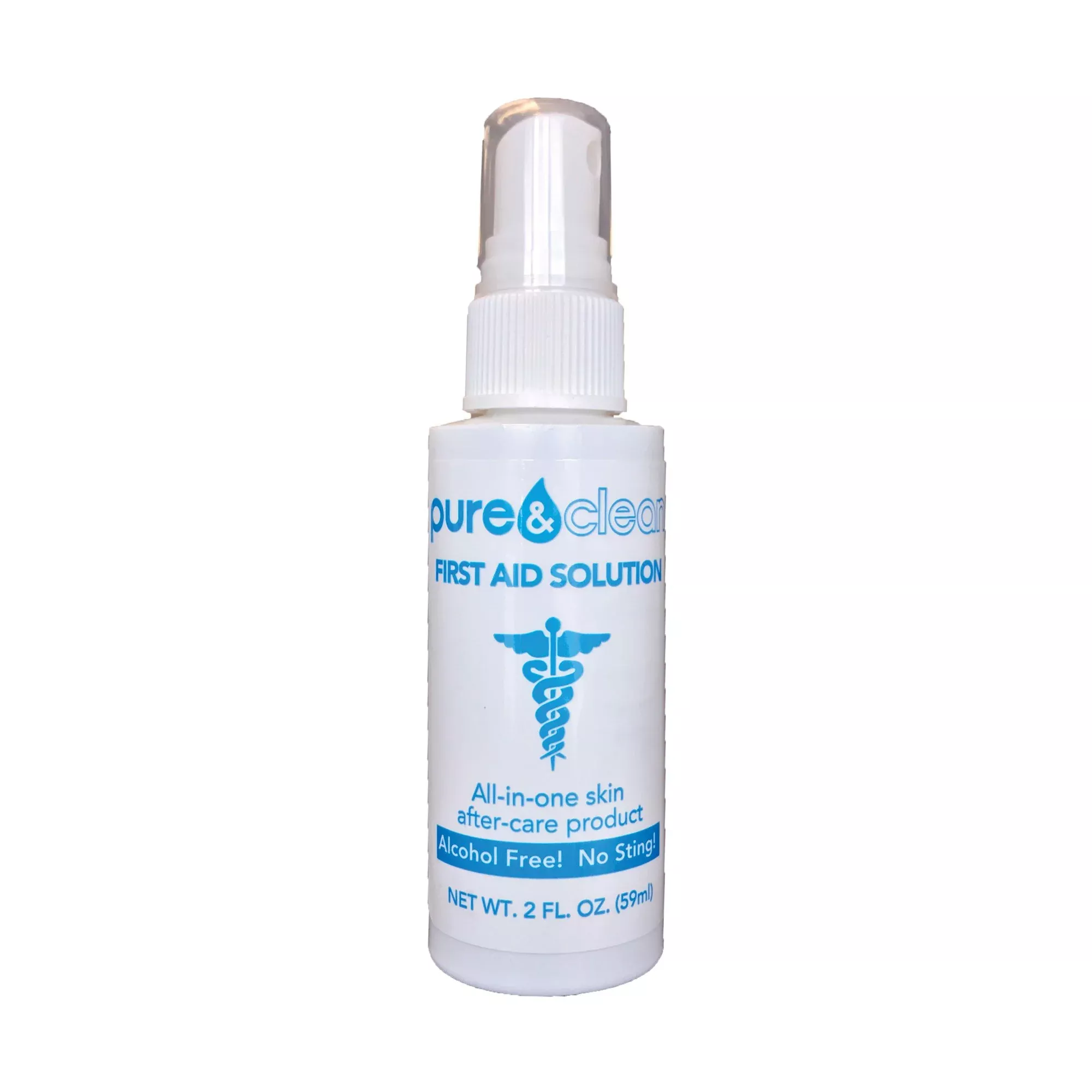Pure & Clean Next-Generation Hypochlorous Acid Wound Cleanser, 2-ounce bottle