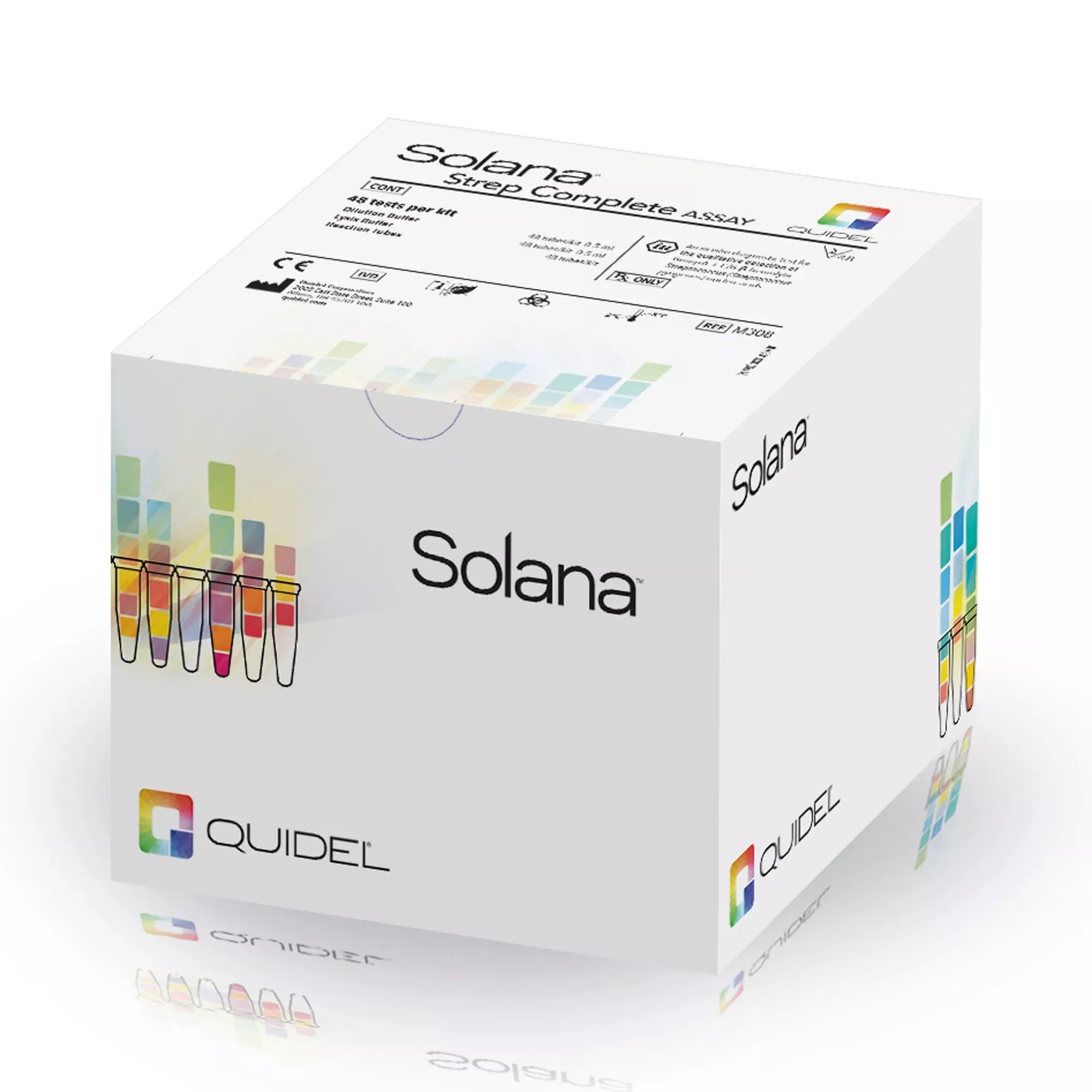 Quidel Solana Strep Complete Respiratory Test Kit