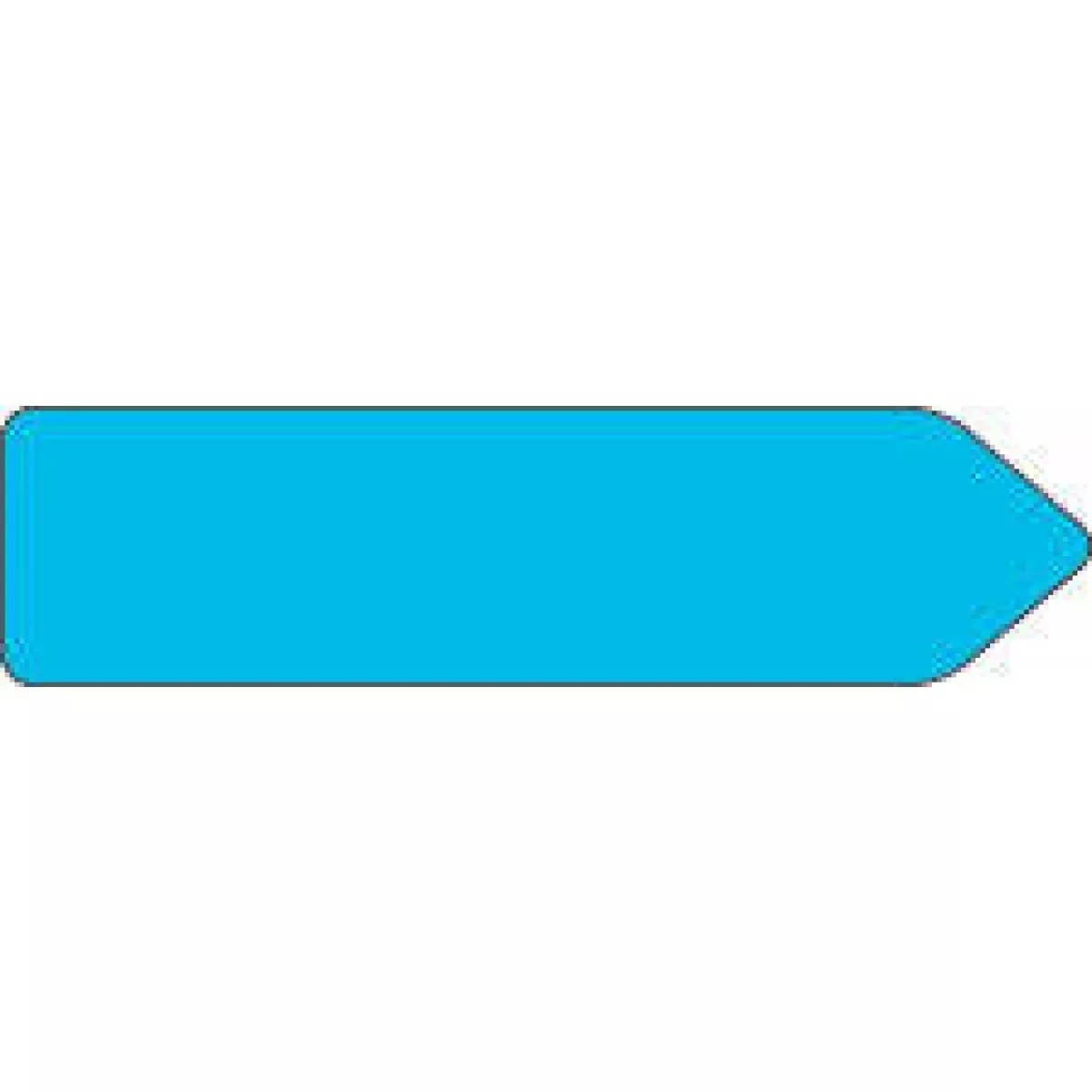 Redi-Tag Flags & Tags Arrow|Refill Light Blue Removable 1 3/4" X 9/16" 120 Per Roll, 6 Rolls Per Pack