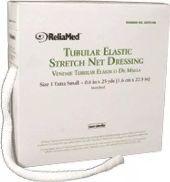 ReliaMed Tubular Elastic Stretch Net Dressing: 18" x 25 yds, 1 Count