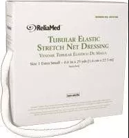 ReliaMed Tubular Elastic Stretch Net Dressing: 8" - 10" Inch x 25 yds, 1 Count