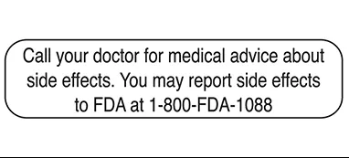 Report Side Effects Labels H-2101-14382