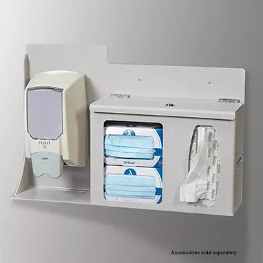 Respiratory Hygiene Station, Plastic, Locking H-19878-15652