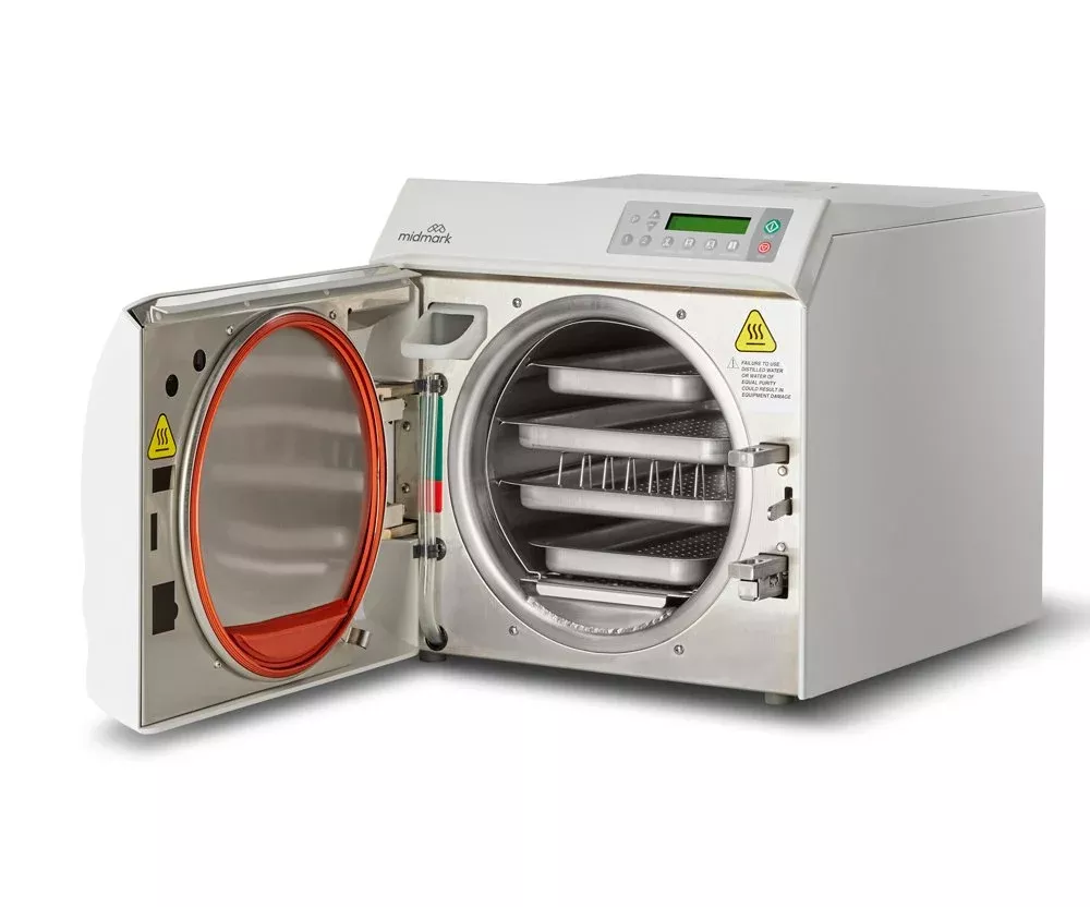 Ritter M11 Tabletop Autoclave Steam 11 Inch Diameter X 18 Inch Depth Automatic Door