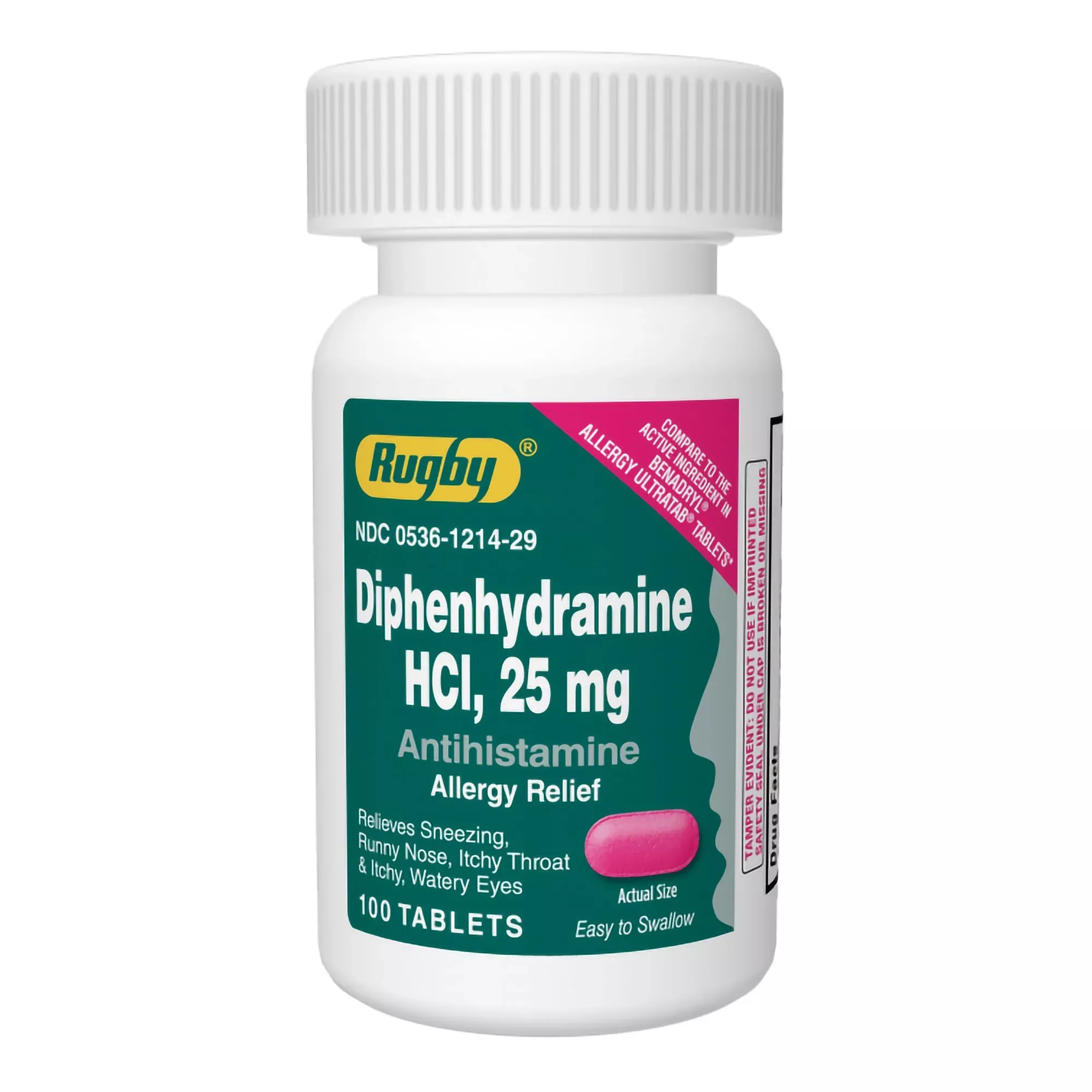 Rugby Diphenhydramine Antihistamine