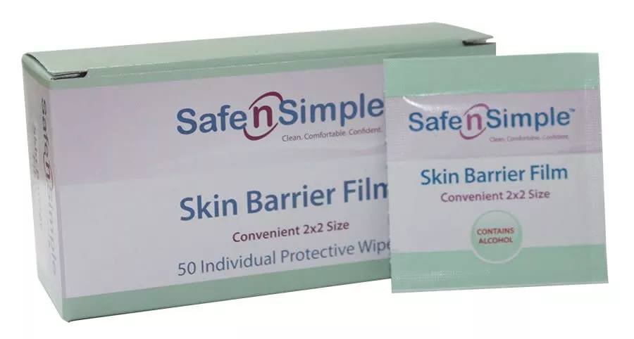 Safe N Simple Skin Barrier Wipe