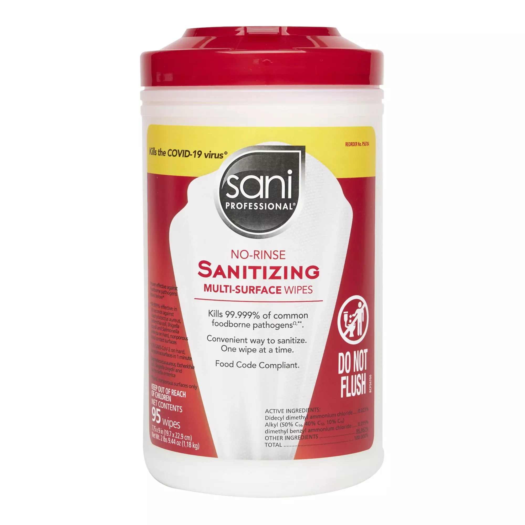 Sani Professional No-Rinse Surface Cleaner/Sanitizer