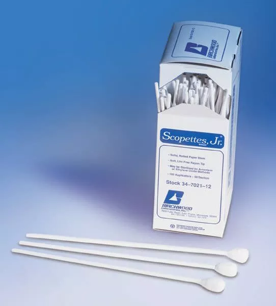 Scopettes Jr. OB/GYN Swabstick, 500/CS