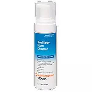 Secura Total Body Foam Cleanser, 4.5 oz. Dispenser