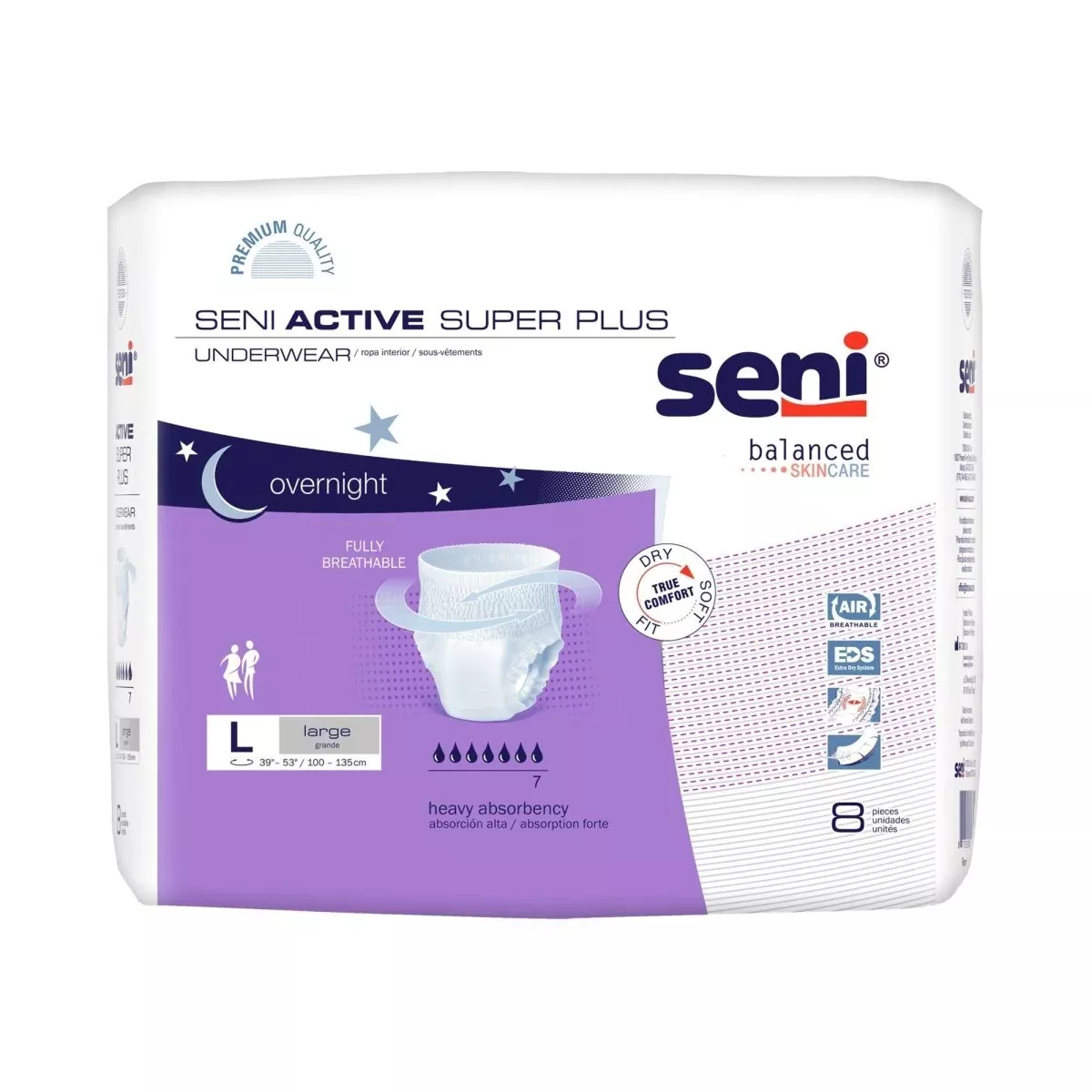 Seni Active Super Plus Heavy Absorbent Underwear