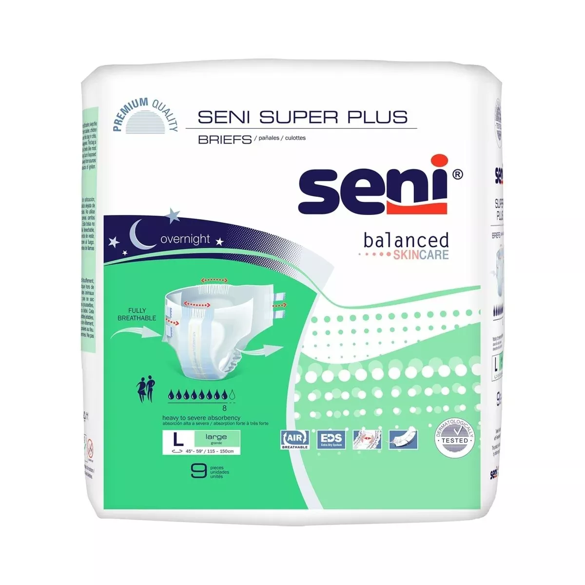 Seni Super Plus Heavy to Severe Absorbency Incontinence Brief