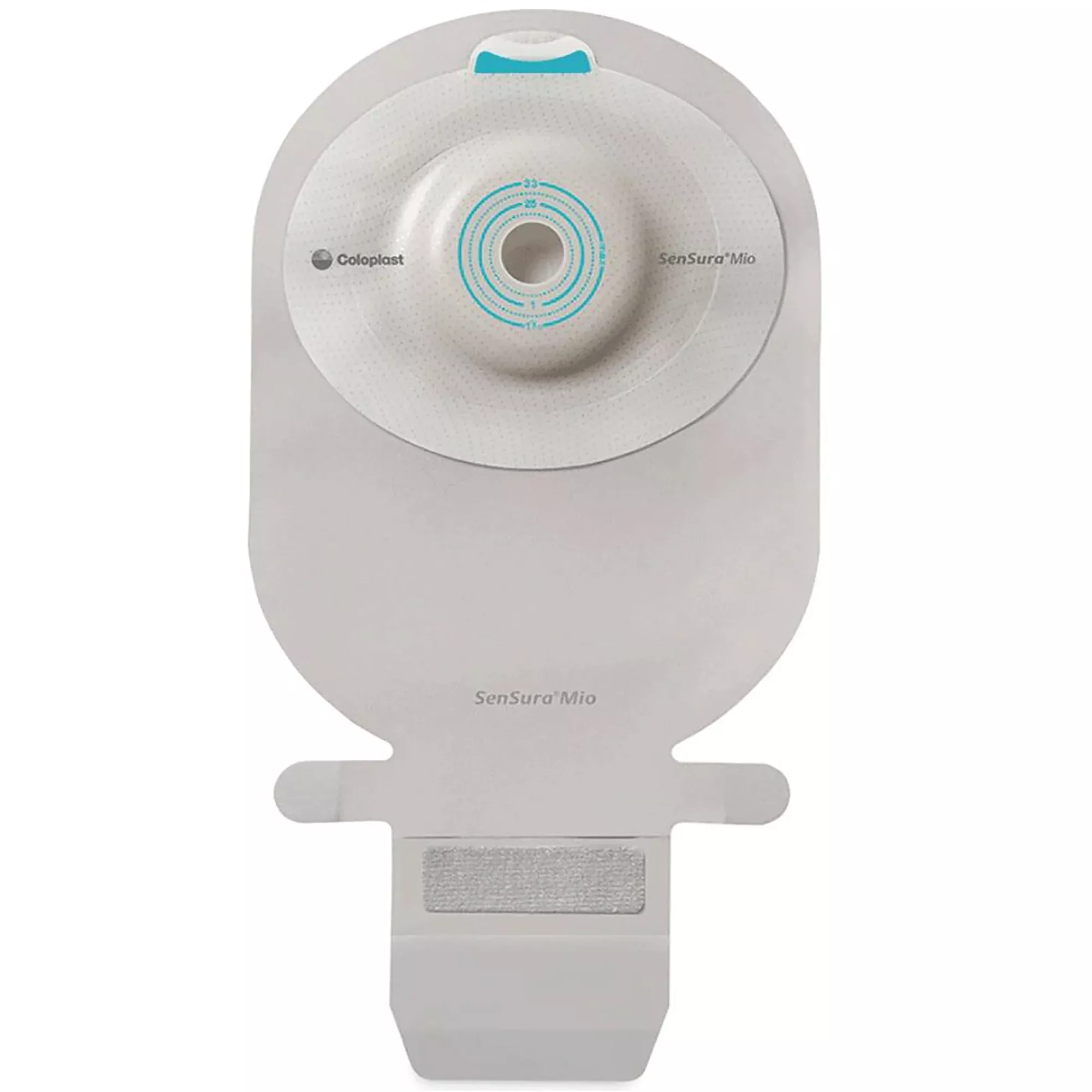 SenSura Mio Convex Deep 1-Piece Transparent Ostomy Pouch, 31mm Stoma