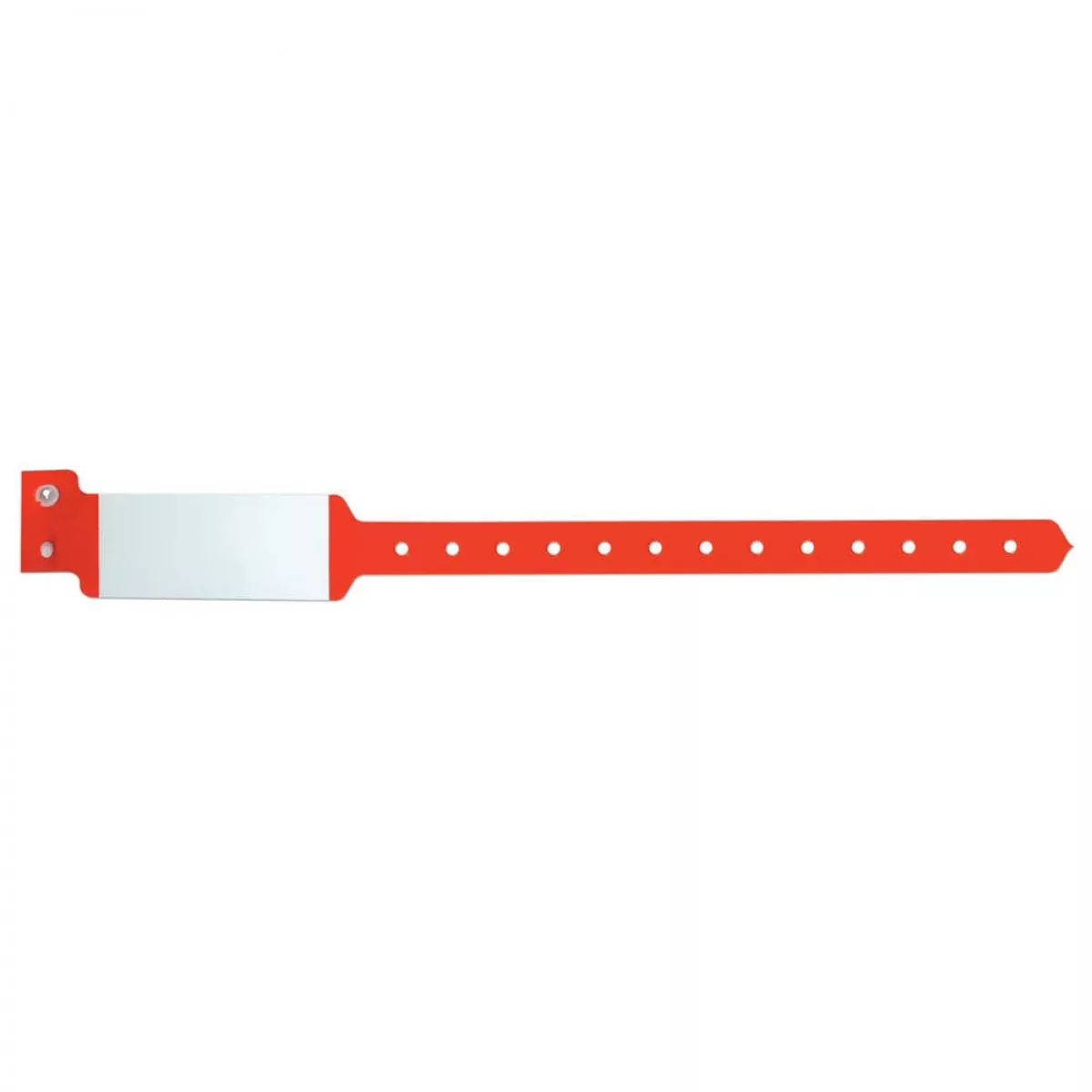 Sentry Superband Imprinter Wristband Poly 1"X11/4 Pedi Red - 500 Per Box