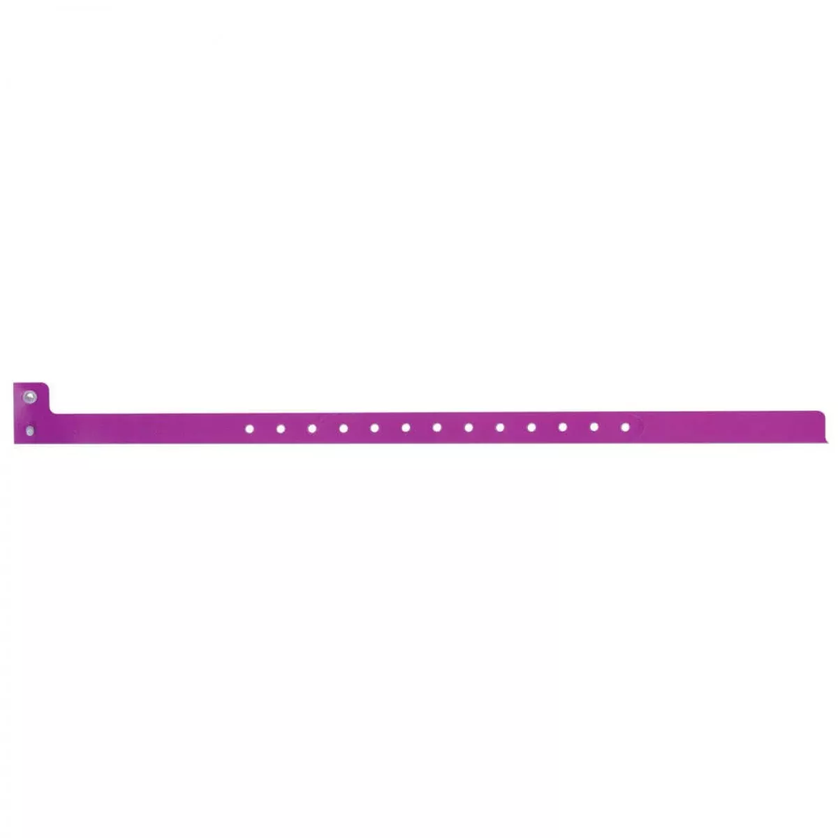 Sentry Superband Write-On Wristband Poly Clasp Closure 1/2X10 Pedi Grape - 500 Per Box