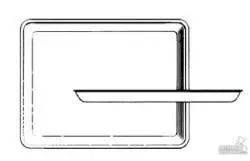 Serving Tray, 100/CS