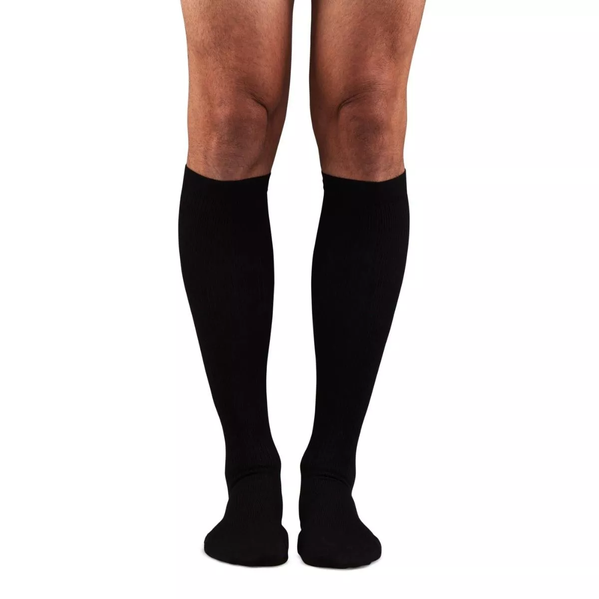 Shape To Fit Men's Medium Support 20-30 mmHg Crew Dress, Closed Toe