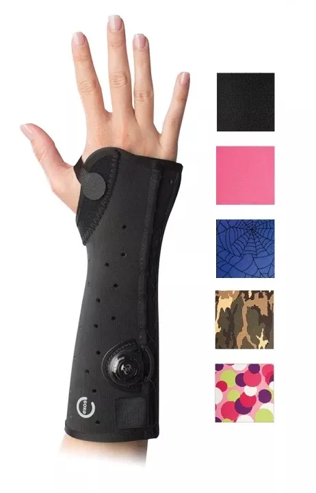 Short Arm Fracture Brace, Open Thumb Exos™ Boa Lacing System Medium #312-52-1111