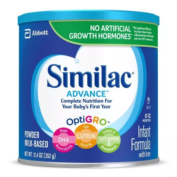 Similac Advance Infant Formula Powder 12.4 oz. Can