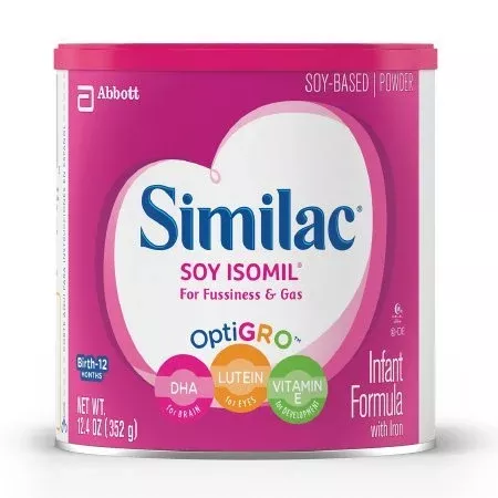 Similac Soy Isomil Powder Infant Formula 12.4 oz. Can