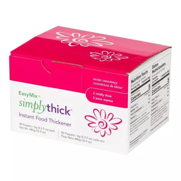 SimplyThick Easy Mix Unflavored Gel Nectar Consistency