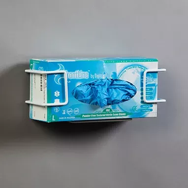 Single Wire Glove Box Holder, Vertical or Horizontal H-19530-12505