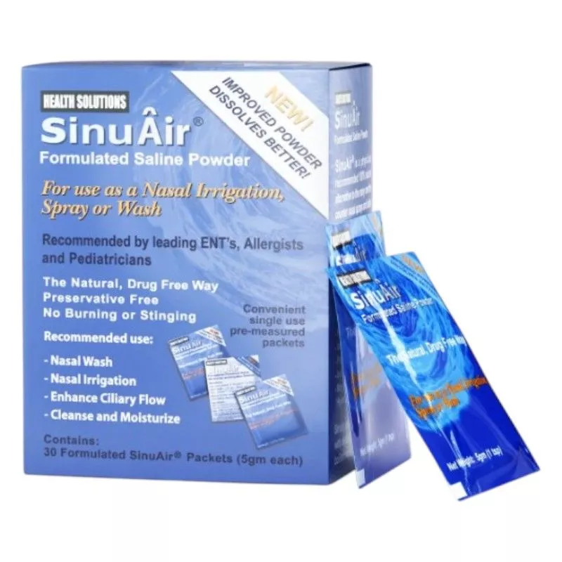 SinuAir Formulated Saline Powder, 5 Gram