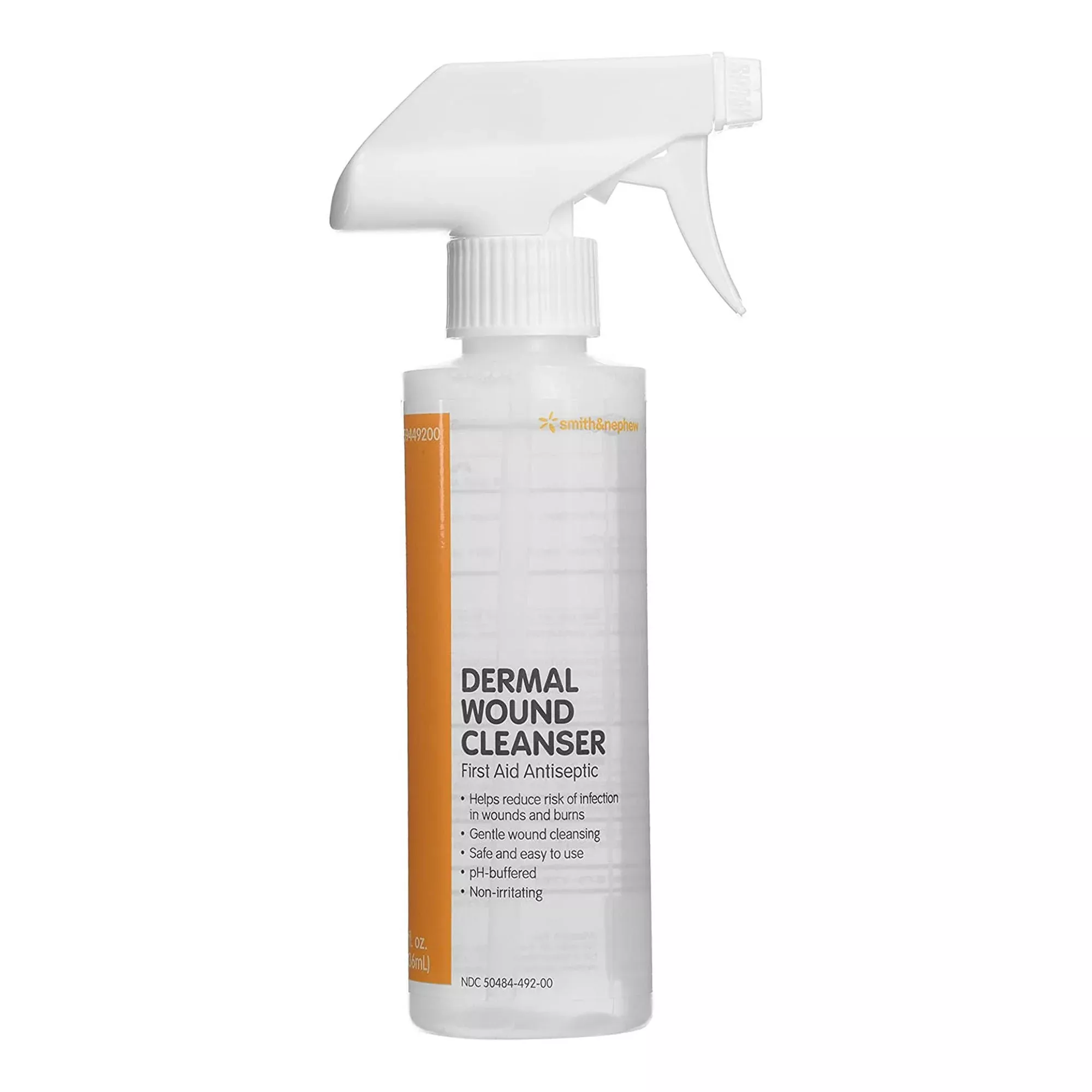 Smith & Nephew Dermal Wound Cleanser Spray pH-Balanced, No Rinse 8 oz