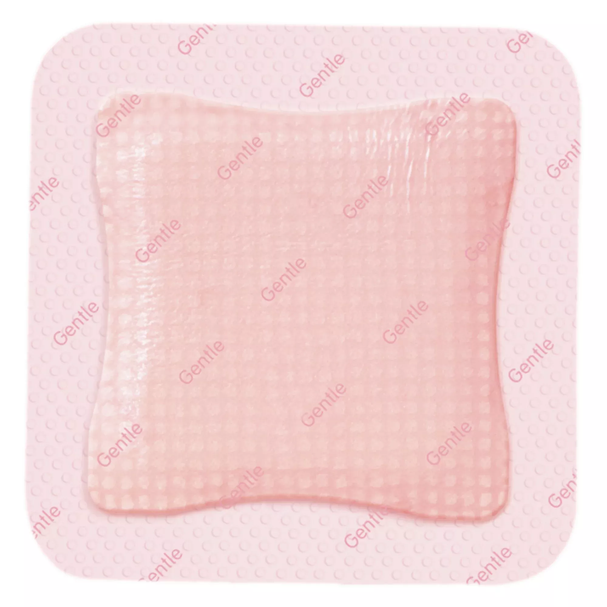 Smith & Nephew Thin Foam Dressing Allevyn Gentle Border Lite 6 X 6 Inch With Border Film Backing Silicone Gel Adhesive Square Sterile #66800840