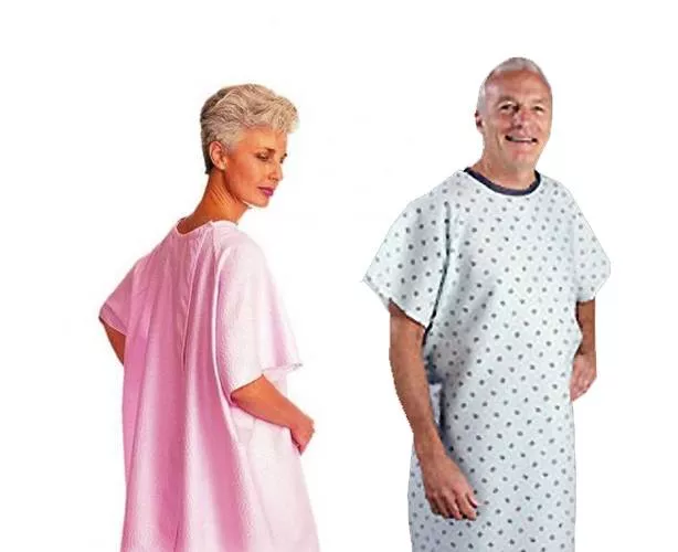 SnapWrap Deluxe Adult Patient Gown